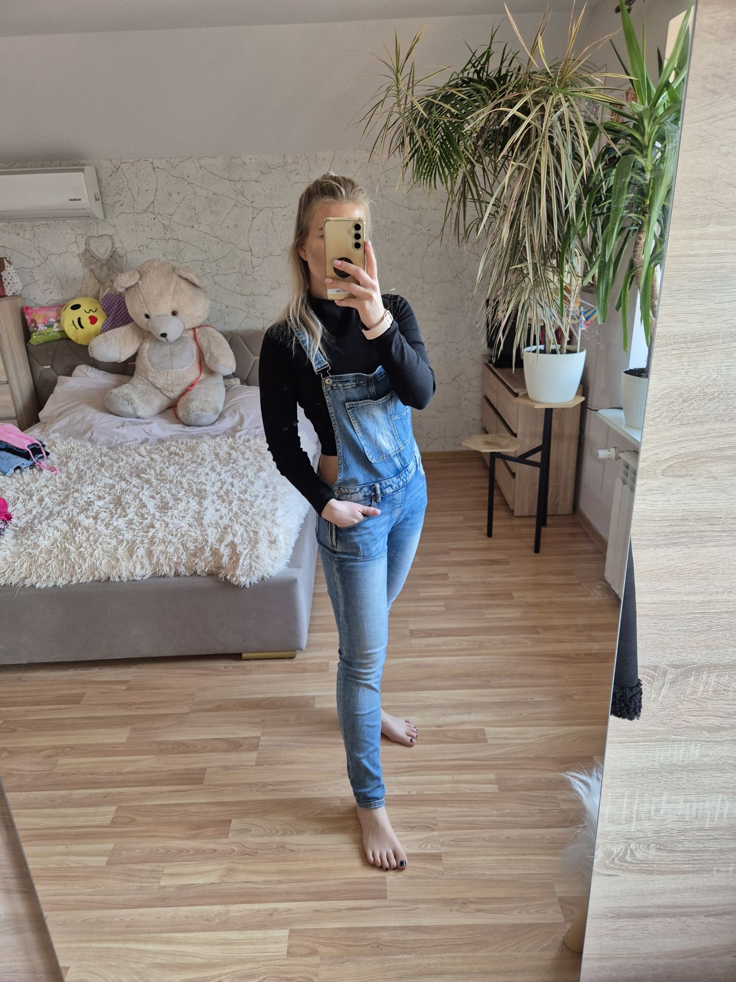 Ogrodniczki damskie M