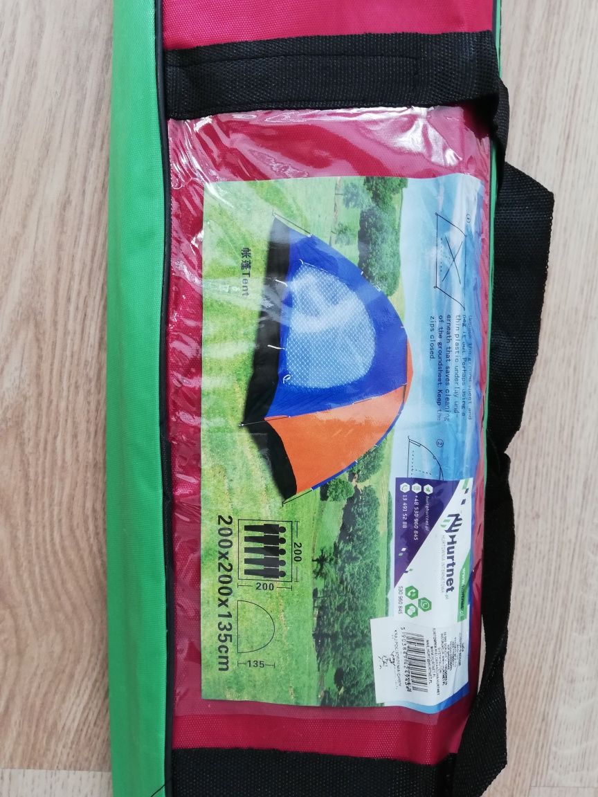 Namiot iglo turystyczny nowy 4 osób 4 osobowy namiot