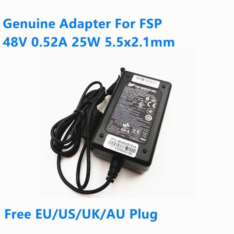 Блок питания импульсный FSP FSP025-1AD207A 48V 0.52A Разъём 5.5x2.5мм.