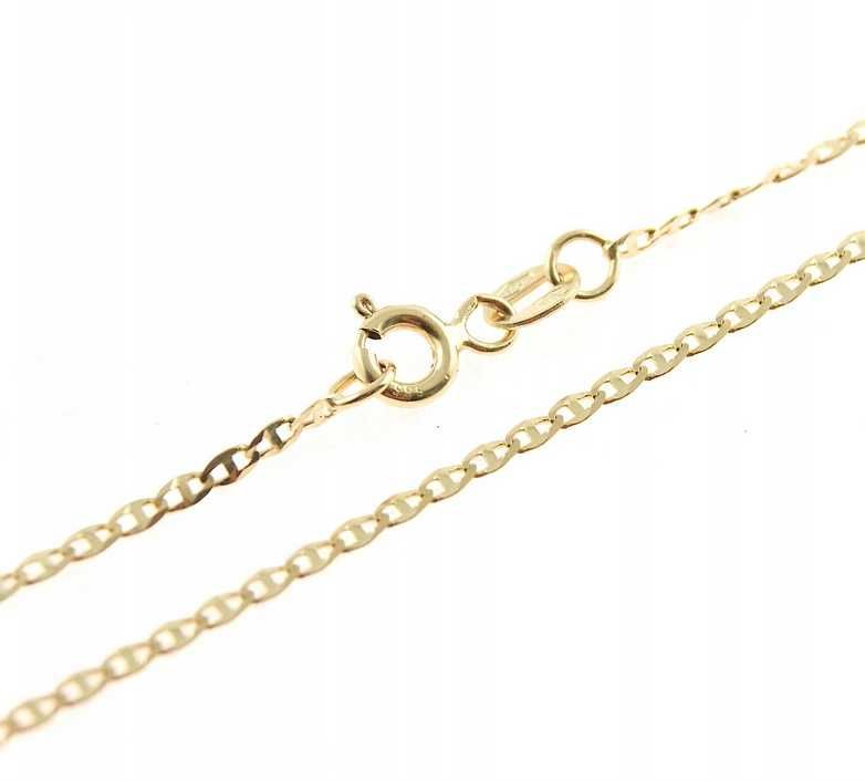 Złoty łańcuszek GUCCI ZŁOTO p.585 50cm KUTY