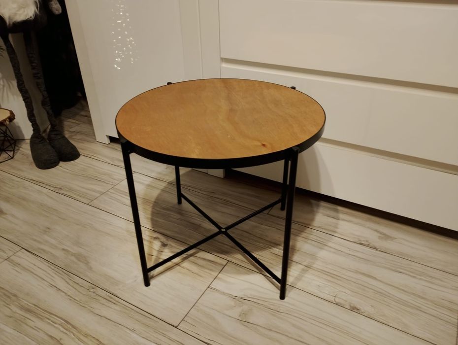 Stolik kawowy loft  60cm stan bdb