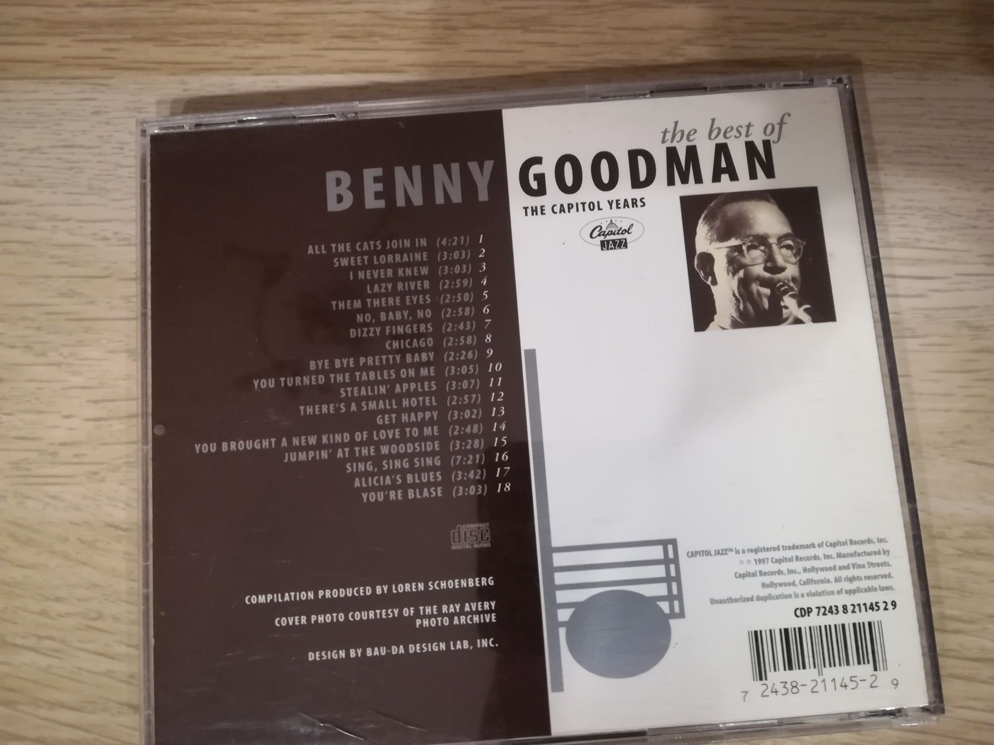 Benny Goodman The best of cd.