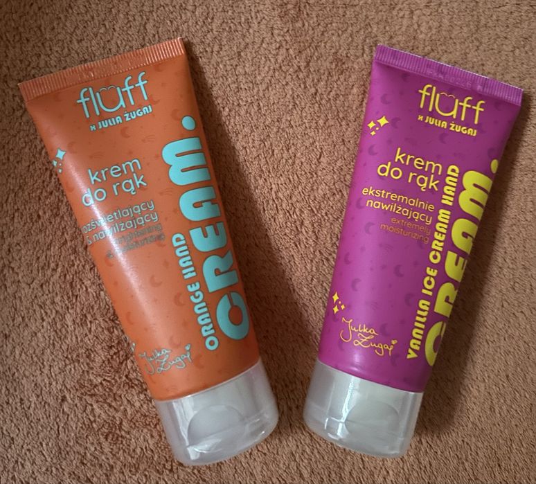Zestaw 2 kremów do rąk Fluff Julii  Żugaj