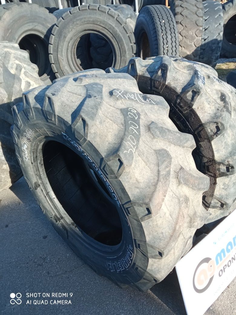 320/70R20 Pirelli opony używane rolnicze para