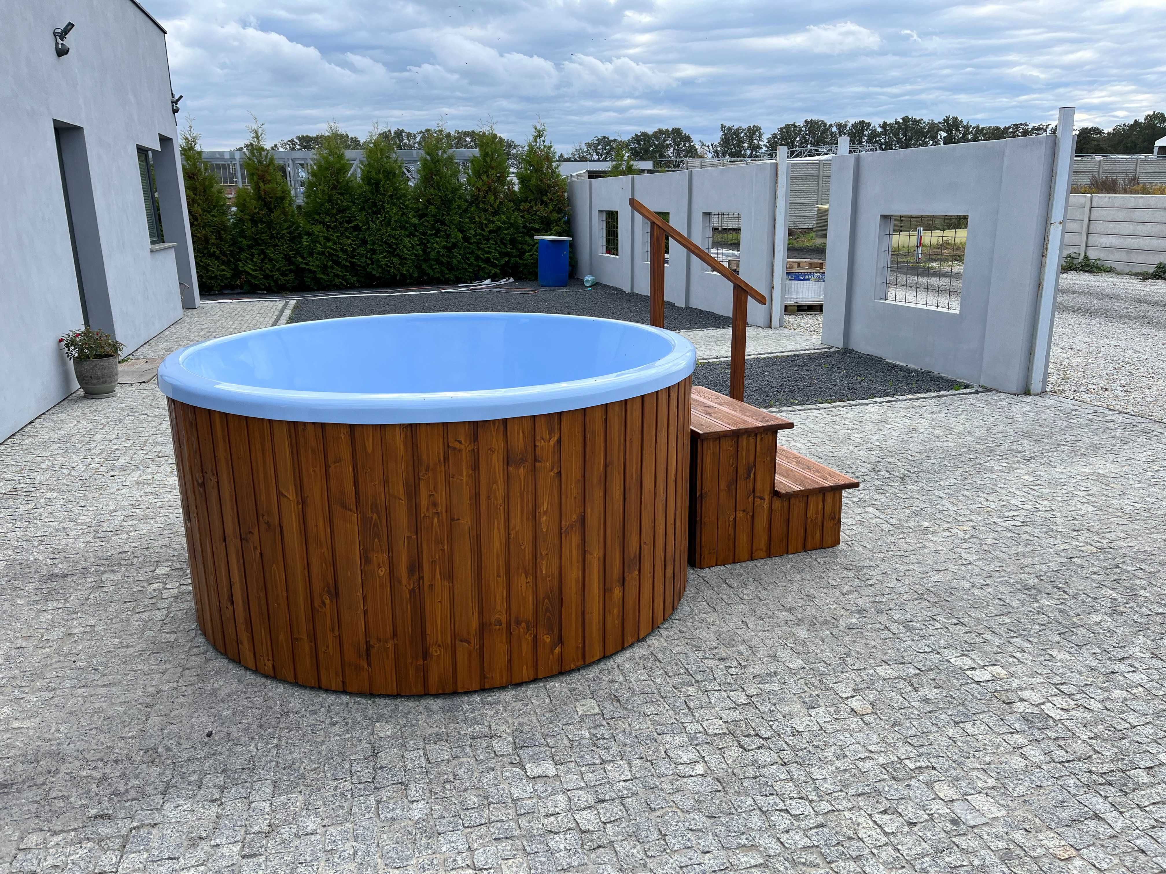 Basen Ogrodowy Jacuzzi Ogrodowe Bania Wanna Oczko Wodne Niecka Balia
