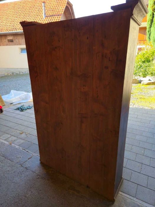 Piękna stara szafa ręcznie malowana antyk