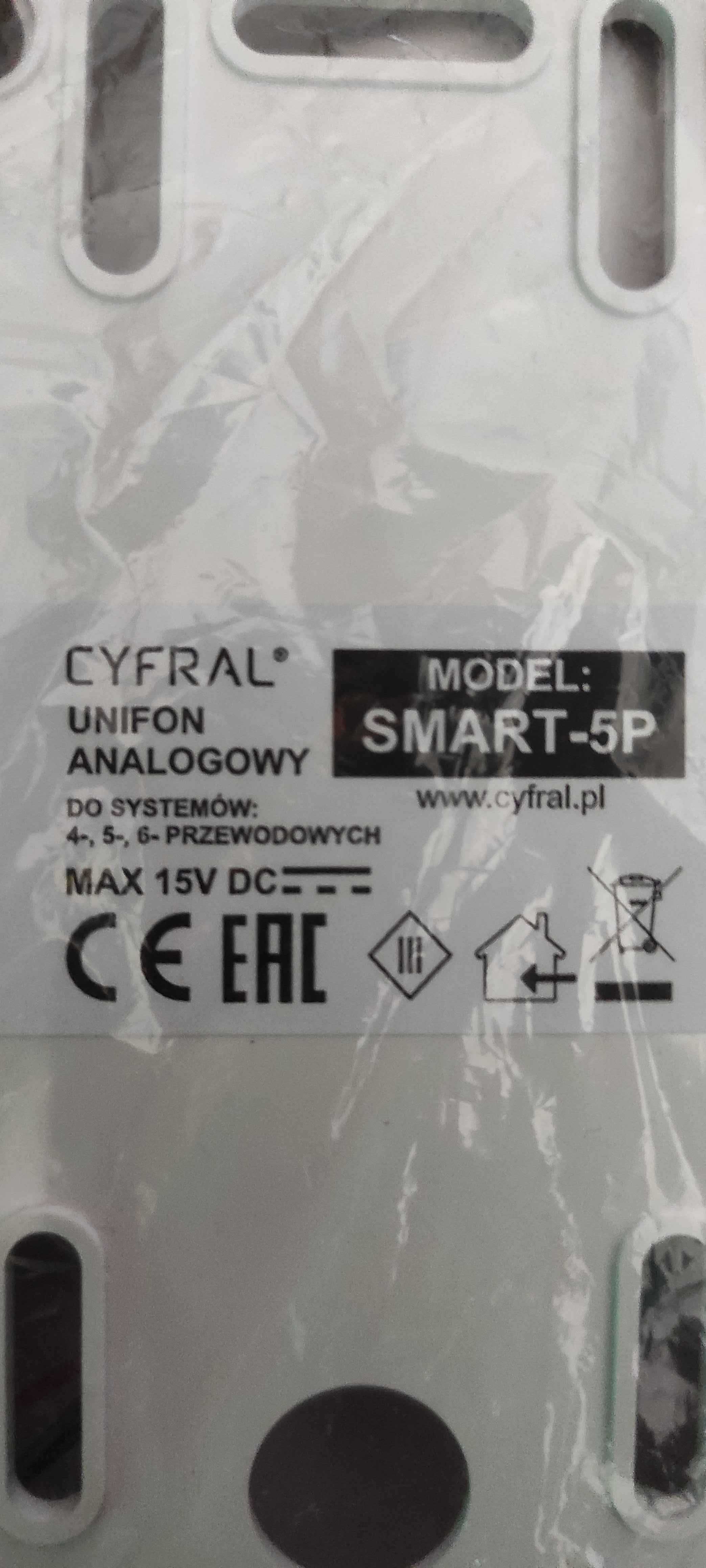 Domofon Unifon Analogowy Cyfral Smart-5P