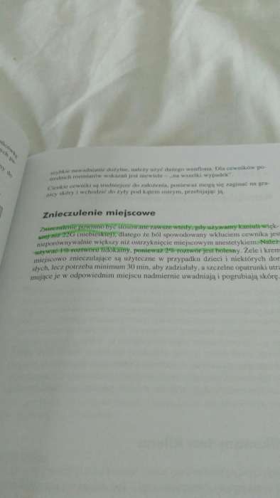 Podstawowe procedury diagnostyczno-lecznicze - praktyczny przewodnik