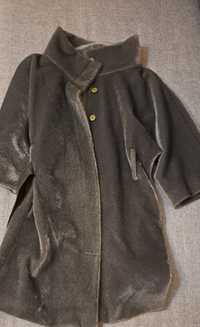 Сіре пальто (штучне хутро)