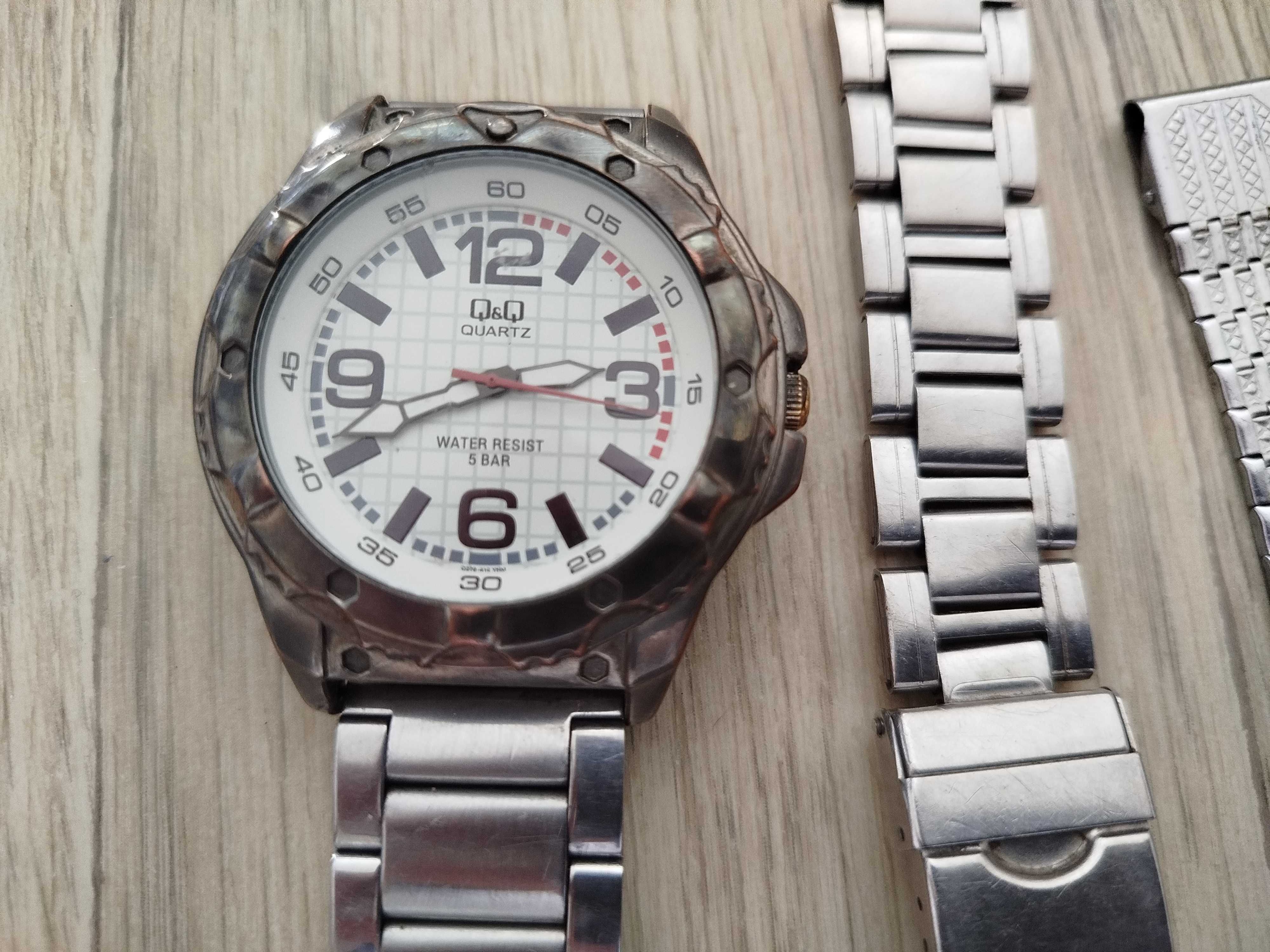Часы Q&Q Timex Чайка металлические браслеты