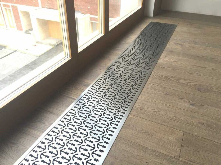 Вентиляционные/декоративные решетки из латуни, стали, алюминия, меди