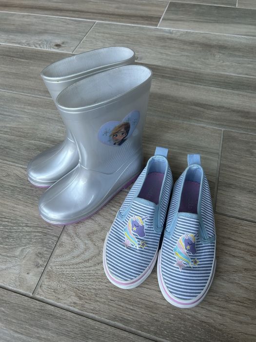 Kalosze 28 + Trampki