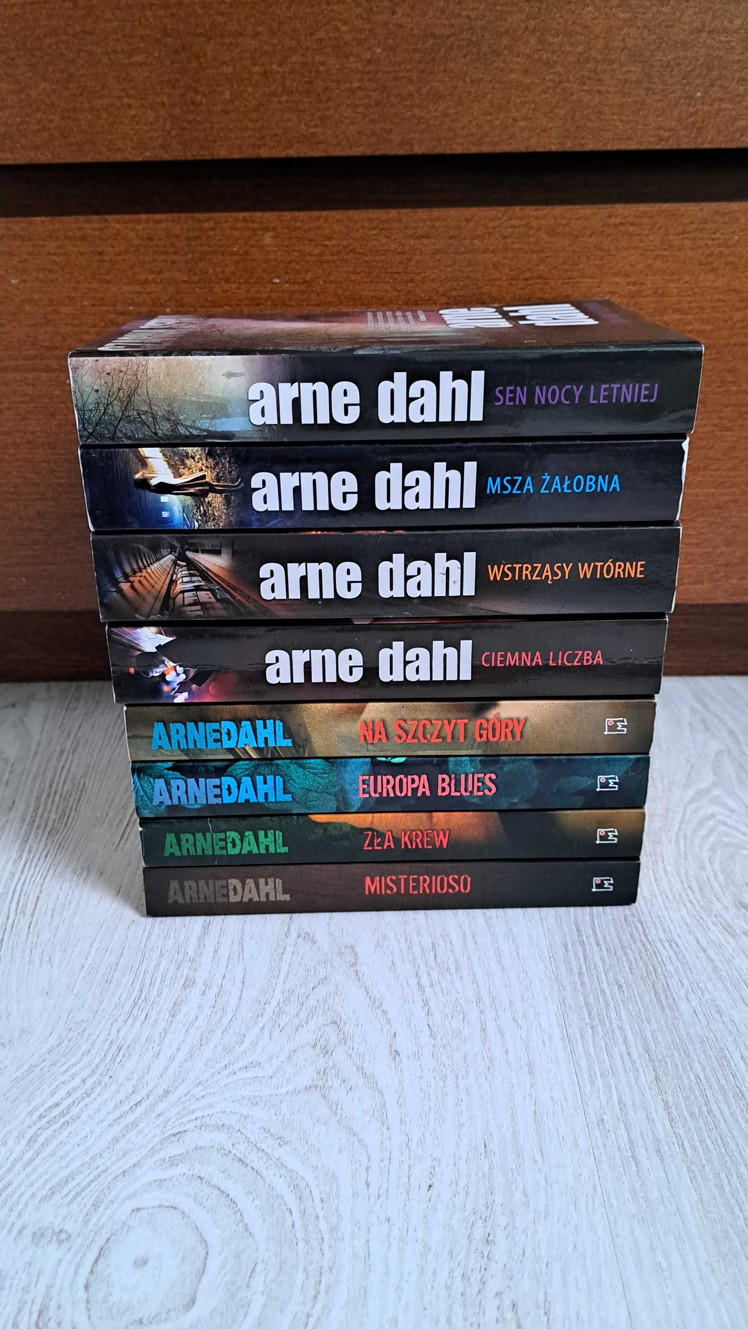 Arne Dahl Zła krew Europa Blues Msza żałobna Misterioso Na szczyt góry