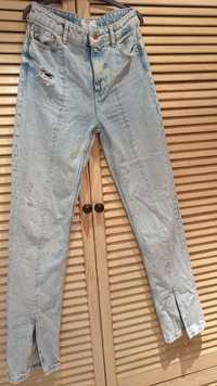 Spodnie jeansy Bershka denim 36 S
