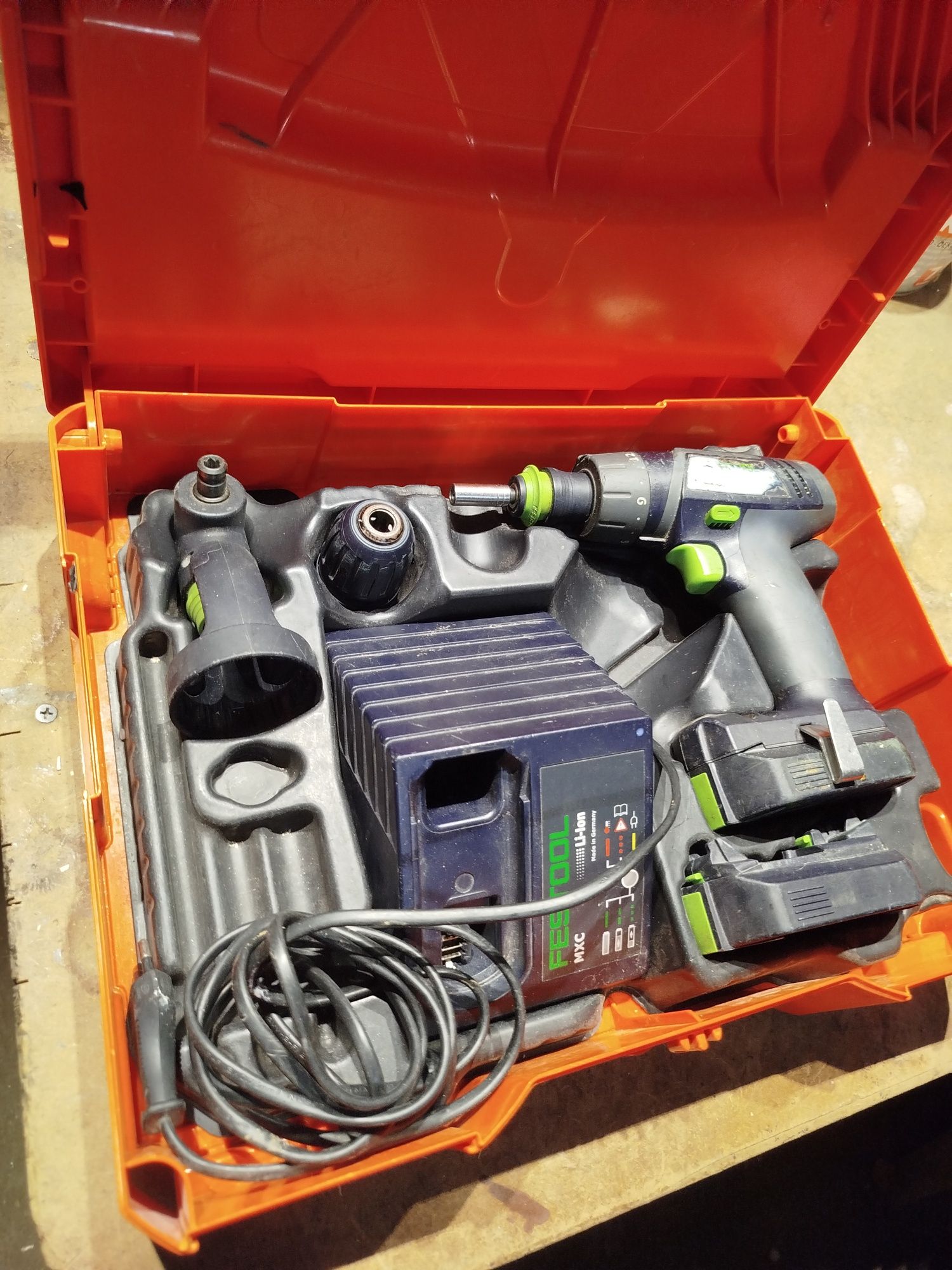 Wkrętarka Festool, Komplet!!! (Kątowe)