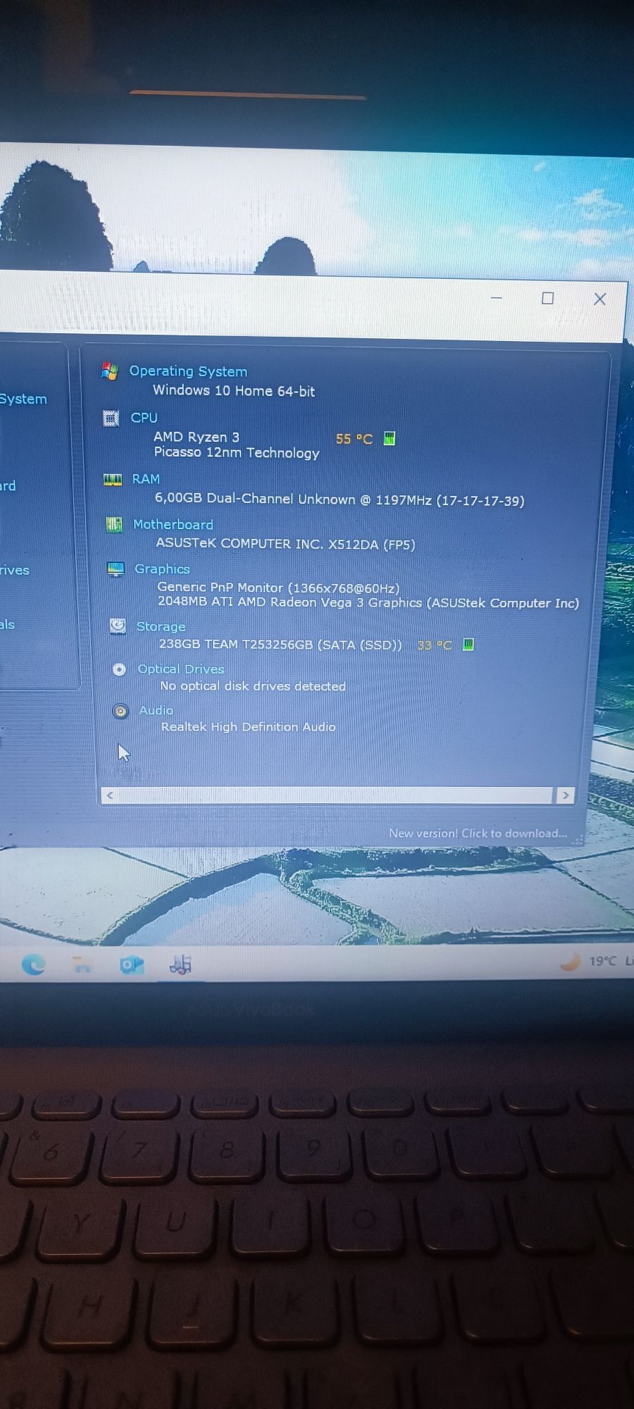 ASUS vivobook 15 ryzen 3