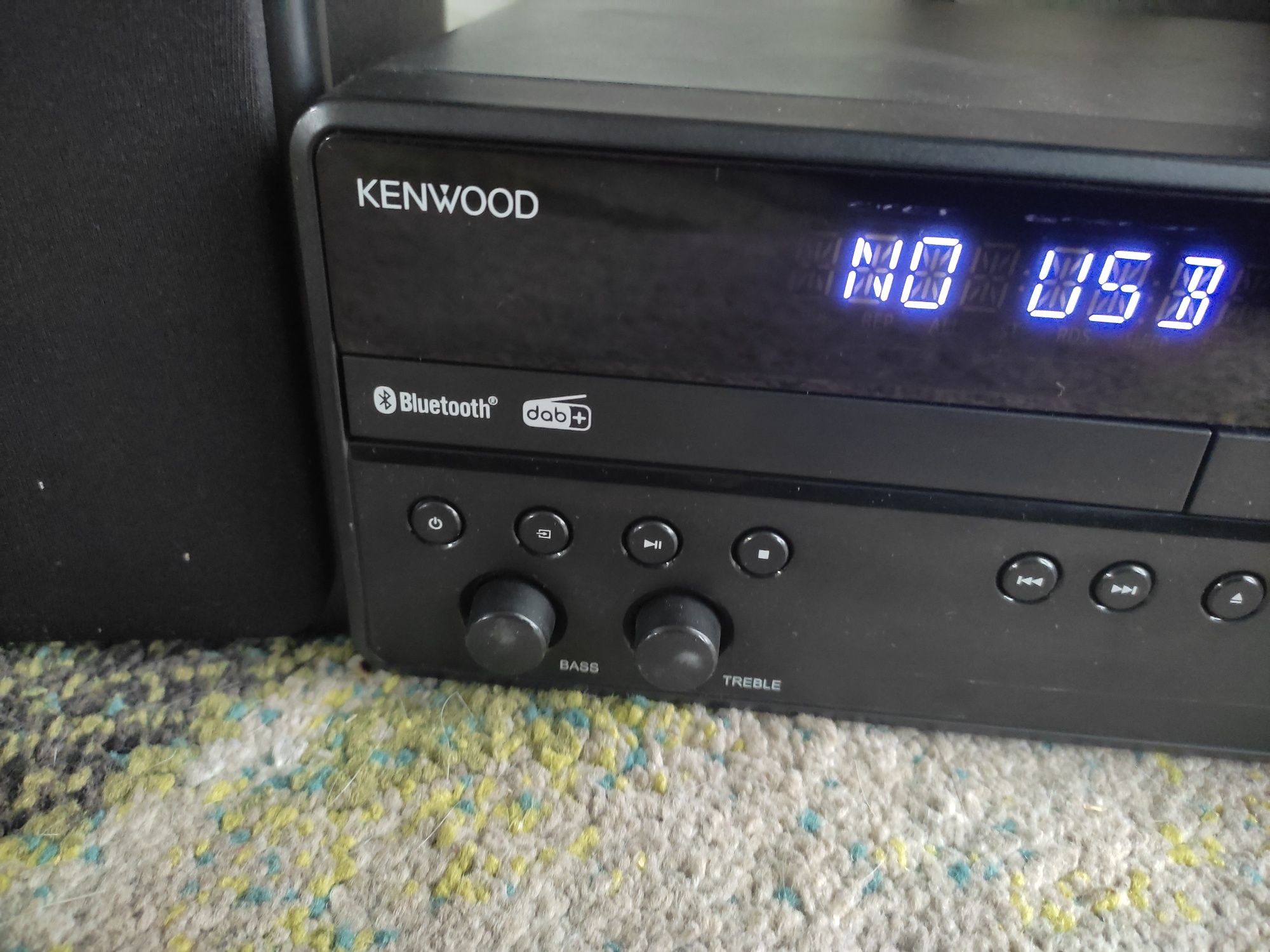 Wieża Kenwood USB CD DAB PLUS dużej mocy nowa