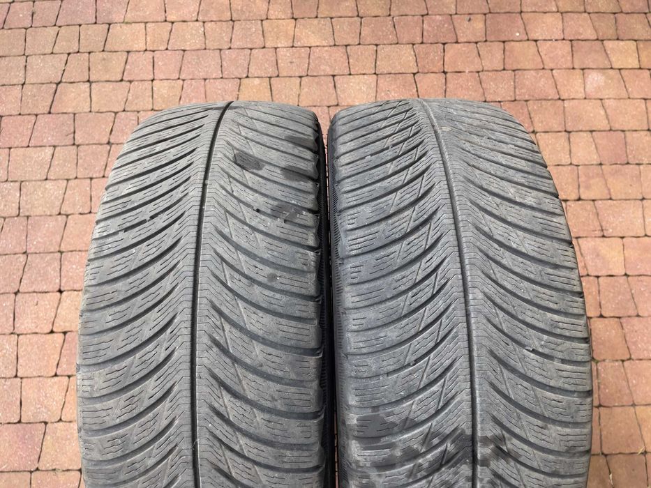3862. Opony zimowe 225/45/18 Michelin PA5 cena za 2szt 5mm 2020r