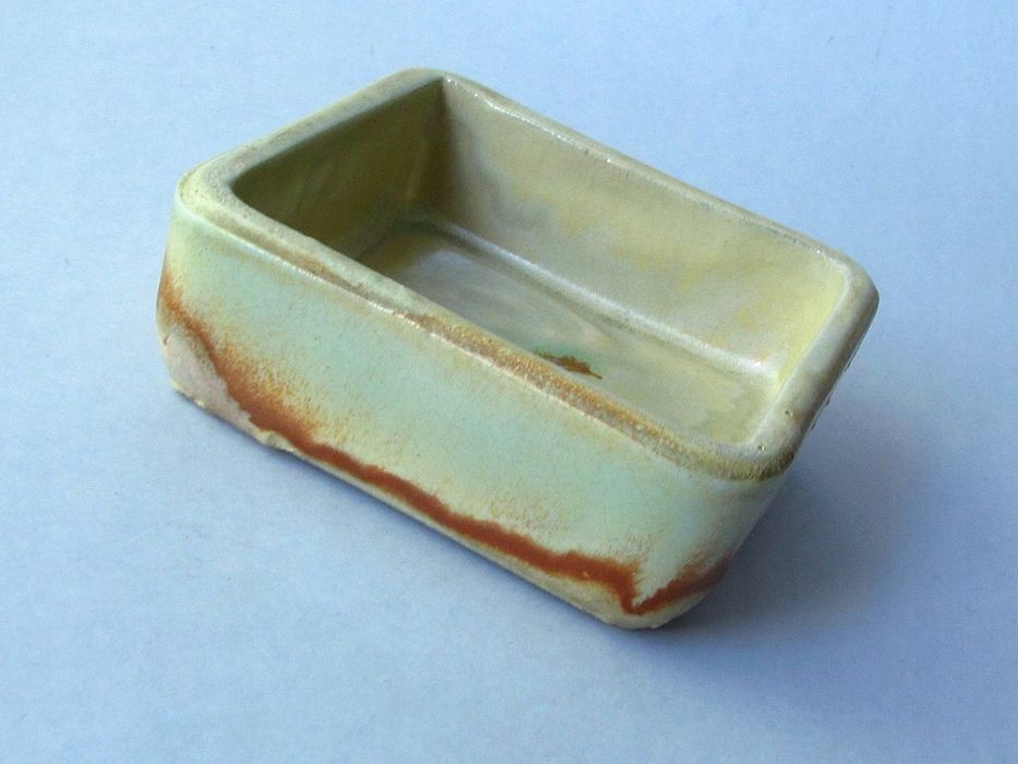 1950 sygnowana ceramiczna podstawka pojemnik
