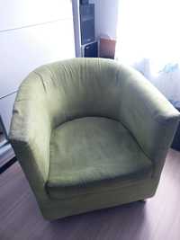 Fotel kolor limonkowy