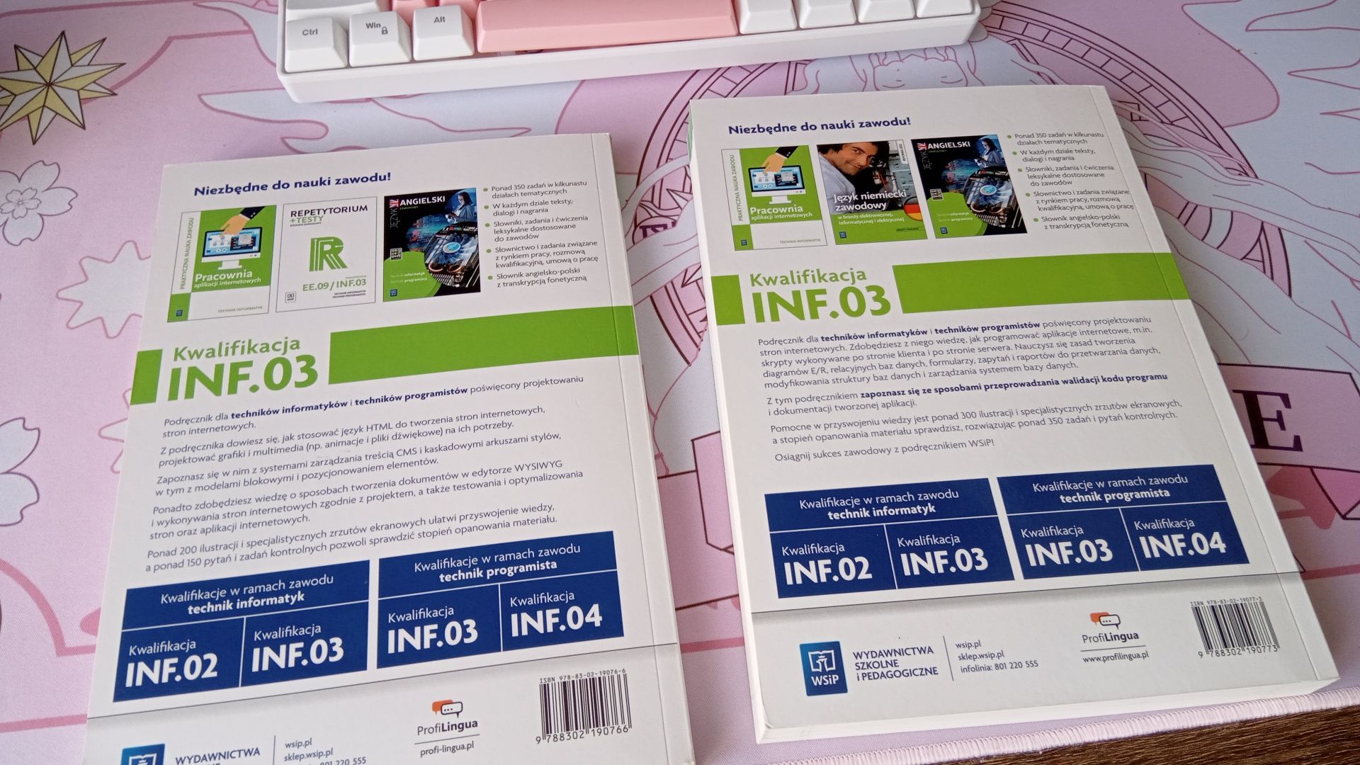 Komplet Tworzenie stron i aplikacji internetowych INF.03