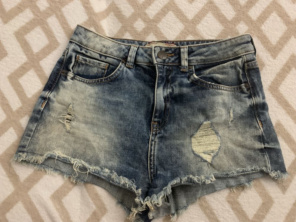 Spodenki jeansowe bershka xs