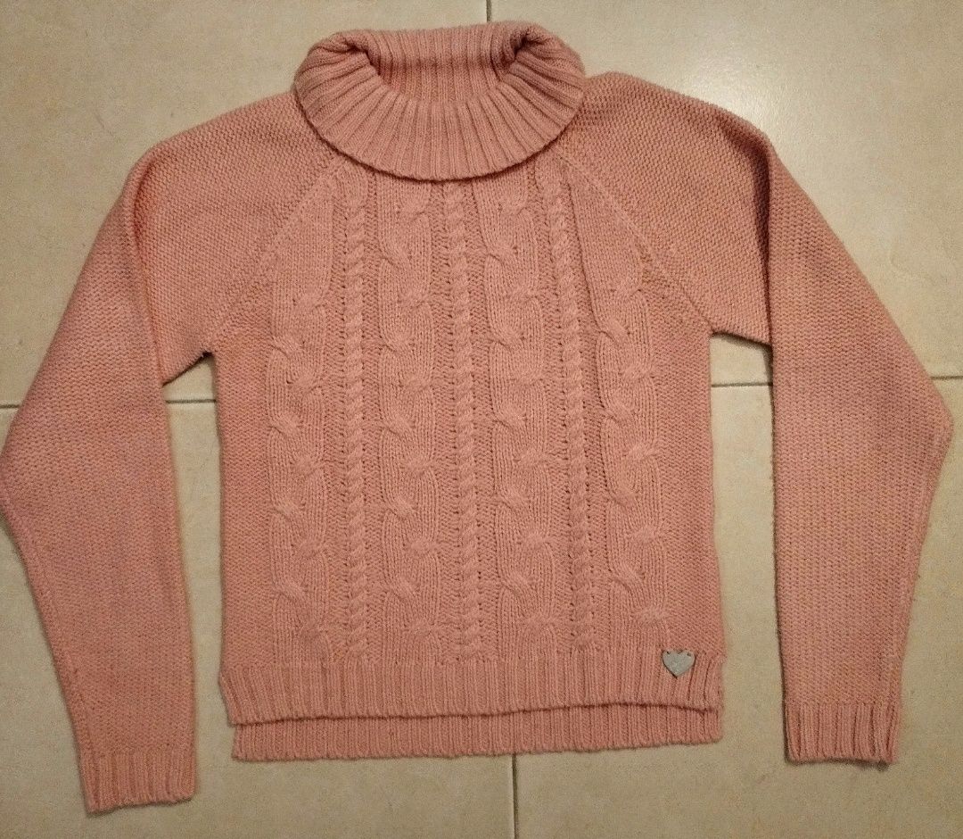 Camisola Gola Alta Zippy - 13/14 anos.