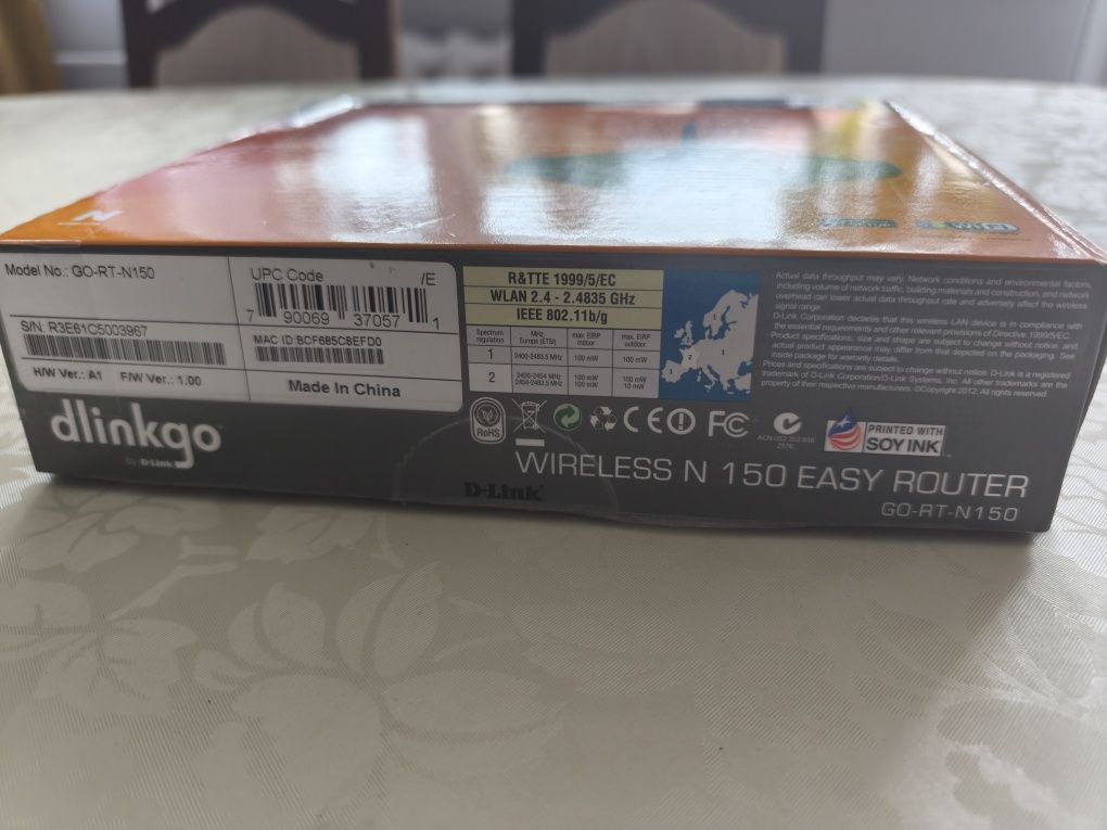 Router dlinkgo Wireless N 150 Easy