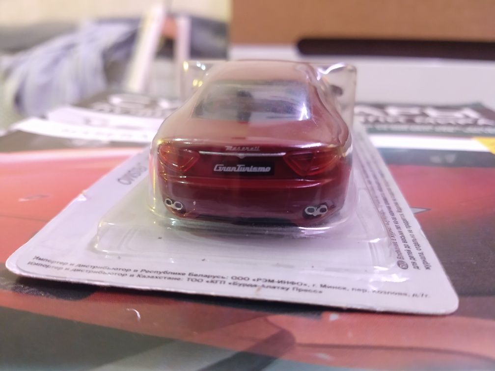 Maserati Granturismo, масштабная модель 1/43. Журнальная серия.