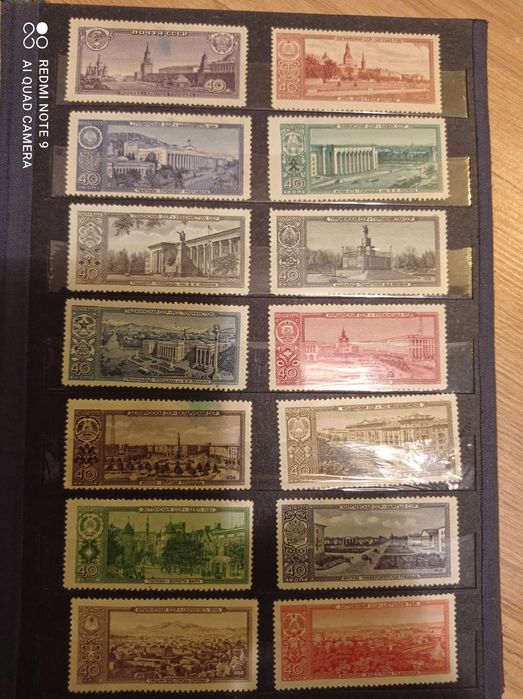 Znaczki, filatelistyka. II RP, II WŚ, GG, PRL, III RP, 21 klaserów.