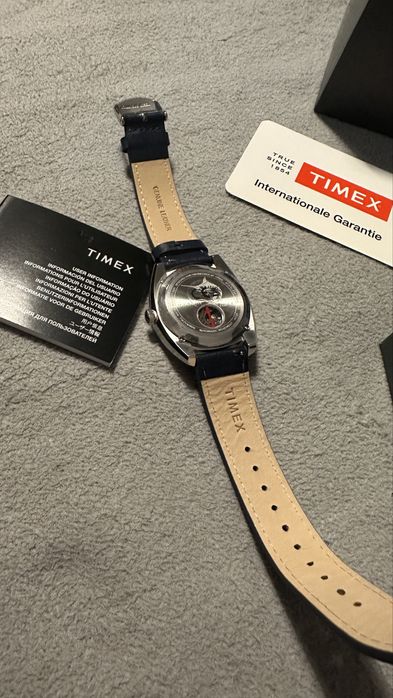 Zegarek Timex Marlin automatic silver