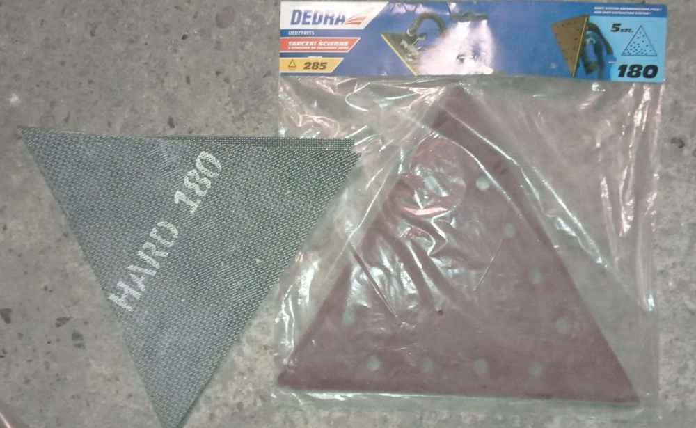 NOWE! Siatka ścierna, papier ścierny, krążek do żyrafy, szlifowania gr