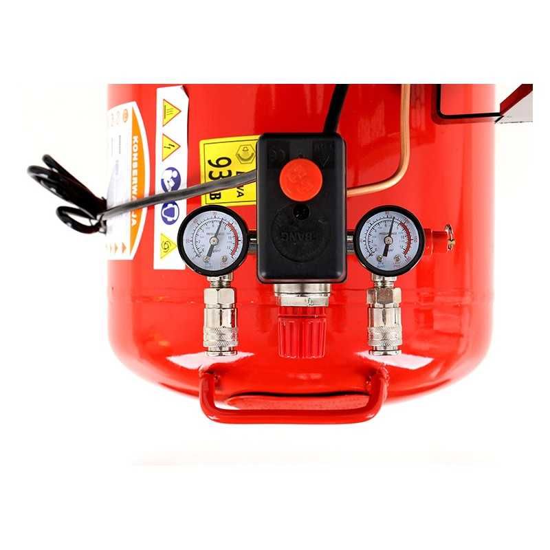 Kompresor olejowy sprężarka 100L 2tłoki 3,8KM 480l/min 230V KD402 NOWY