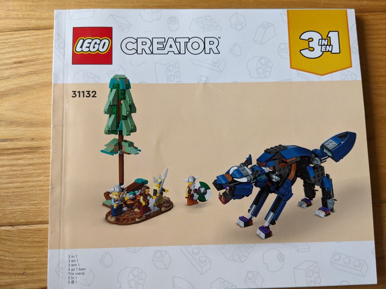 LEGO Creator 31132 Statek wikingów i wąż z Midgardu