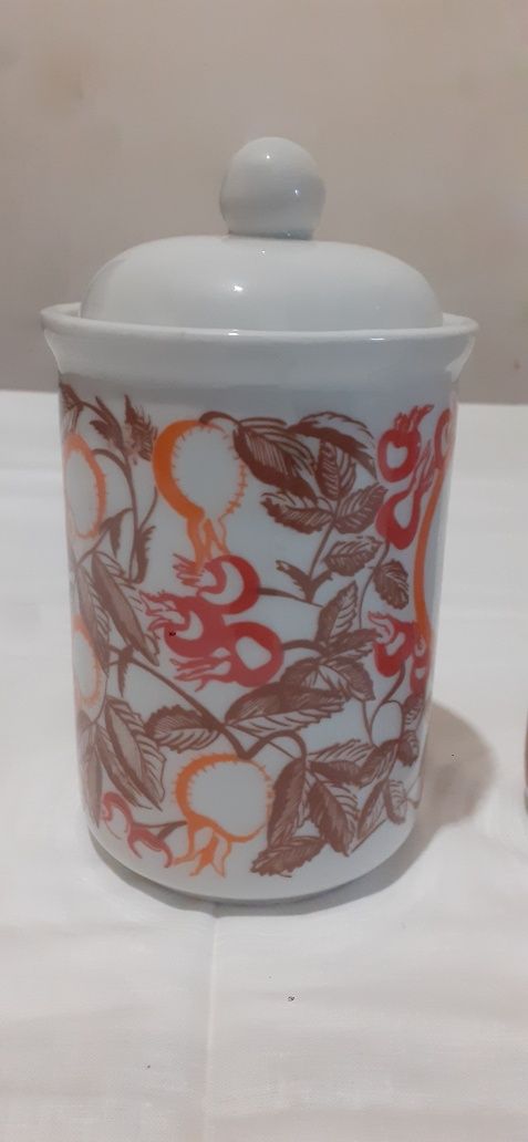 Stare pojemniki porcelanowe kuchenne Bogucice
