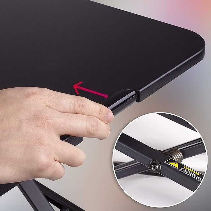 Mesa elevatória para computador, trabalhe de pé e sentado