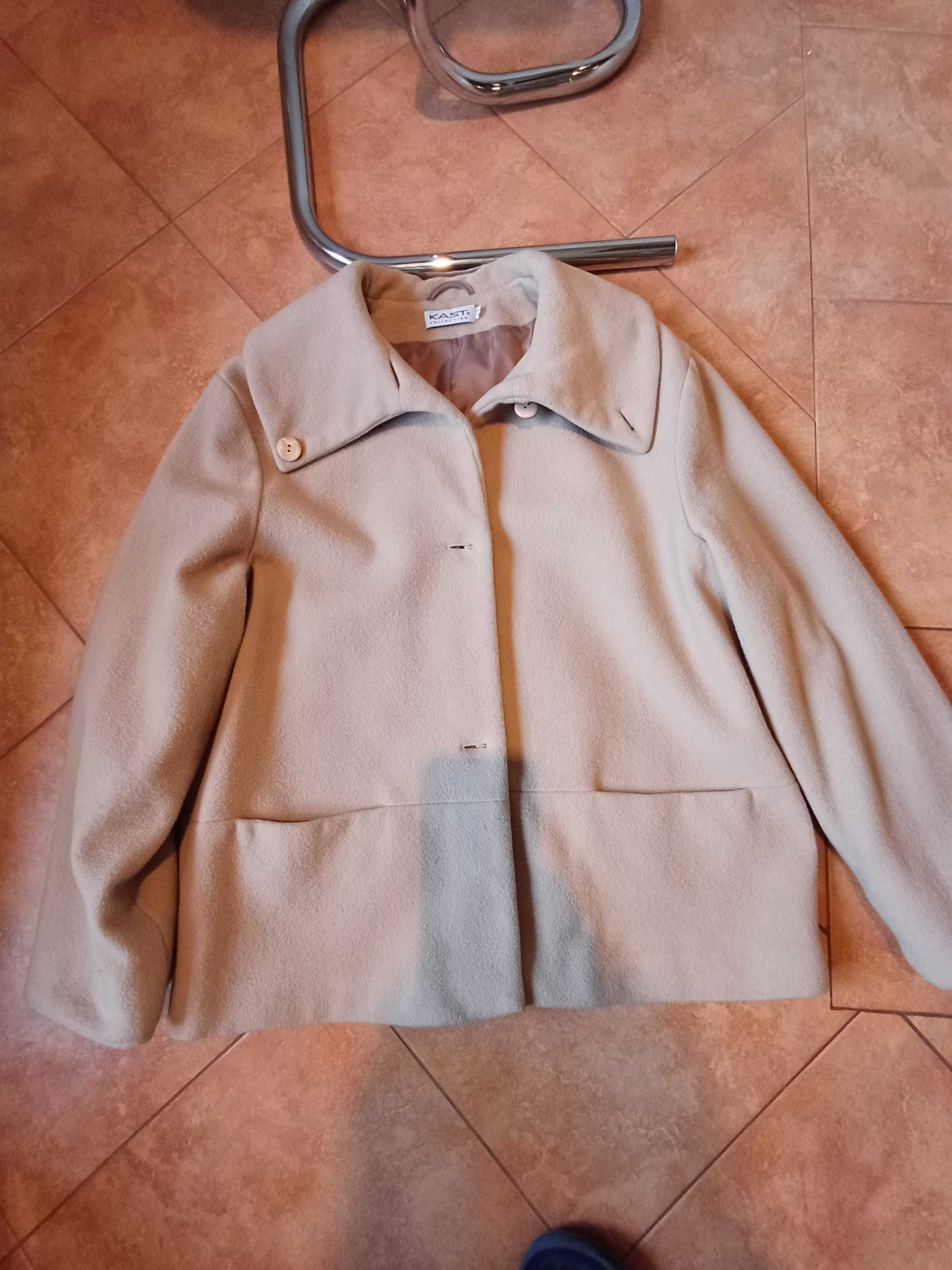 elegancka kurtka na podszewce, Kast Collection, roz. 42, stan bdb