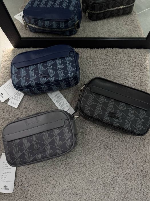Сумка лакоста / сумка lacoste / месенжер lacoste / бананка lacoste