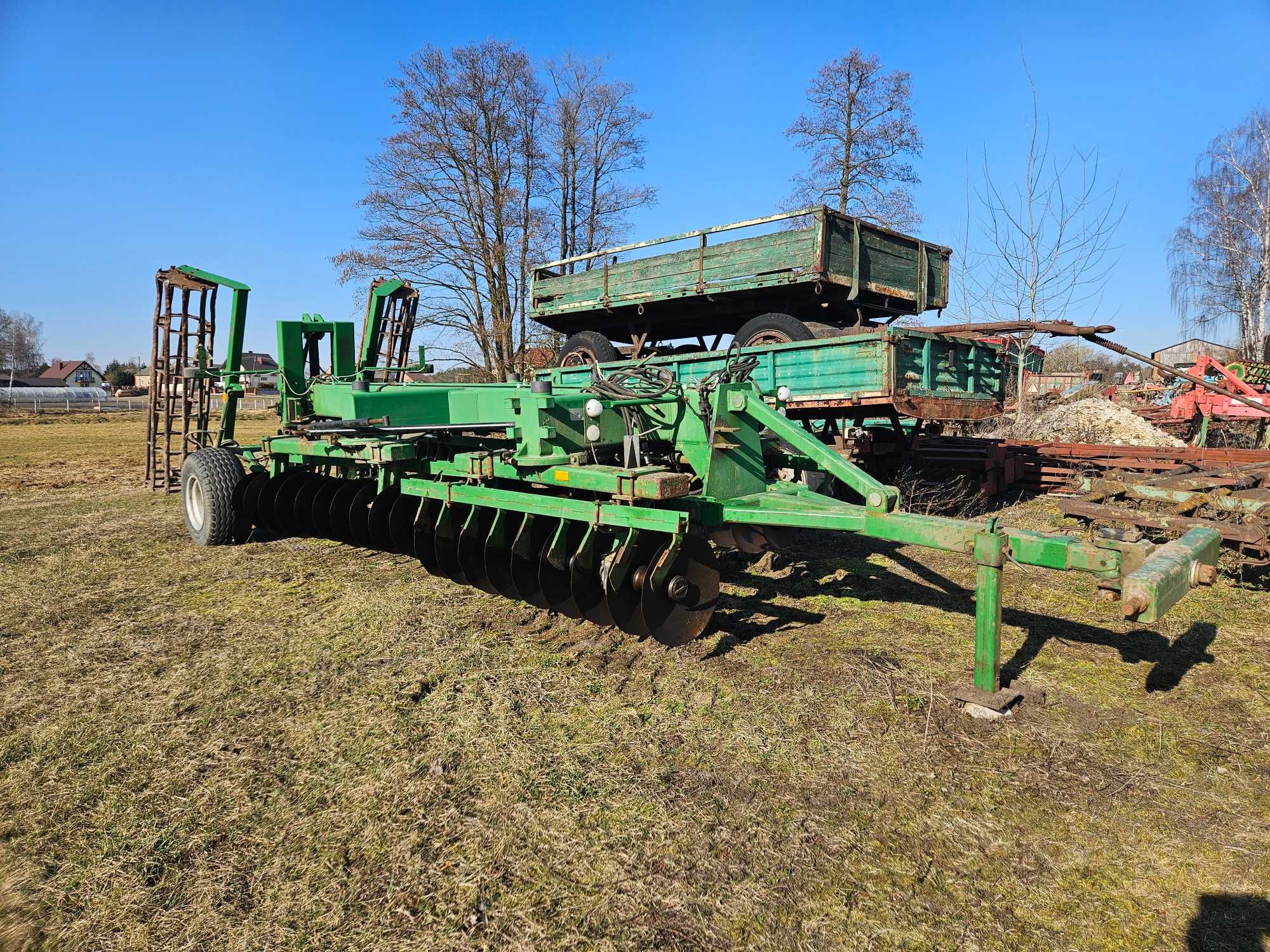 Brona talerzowa,talerzówka 4.5m.,hydraulika,transport Gratis.