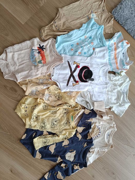 Paczka ubranek dla chłopca rozmiar 68