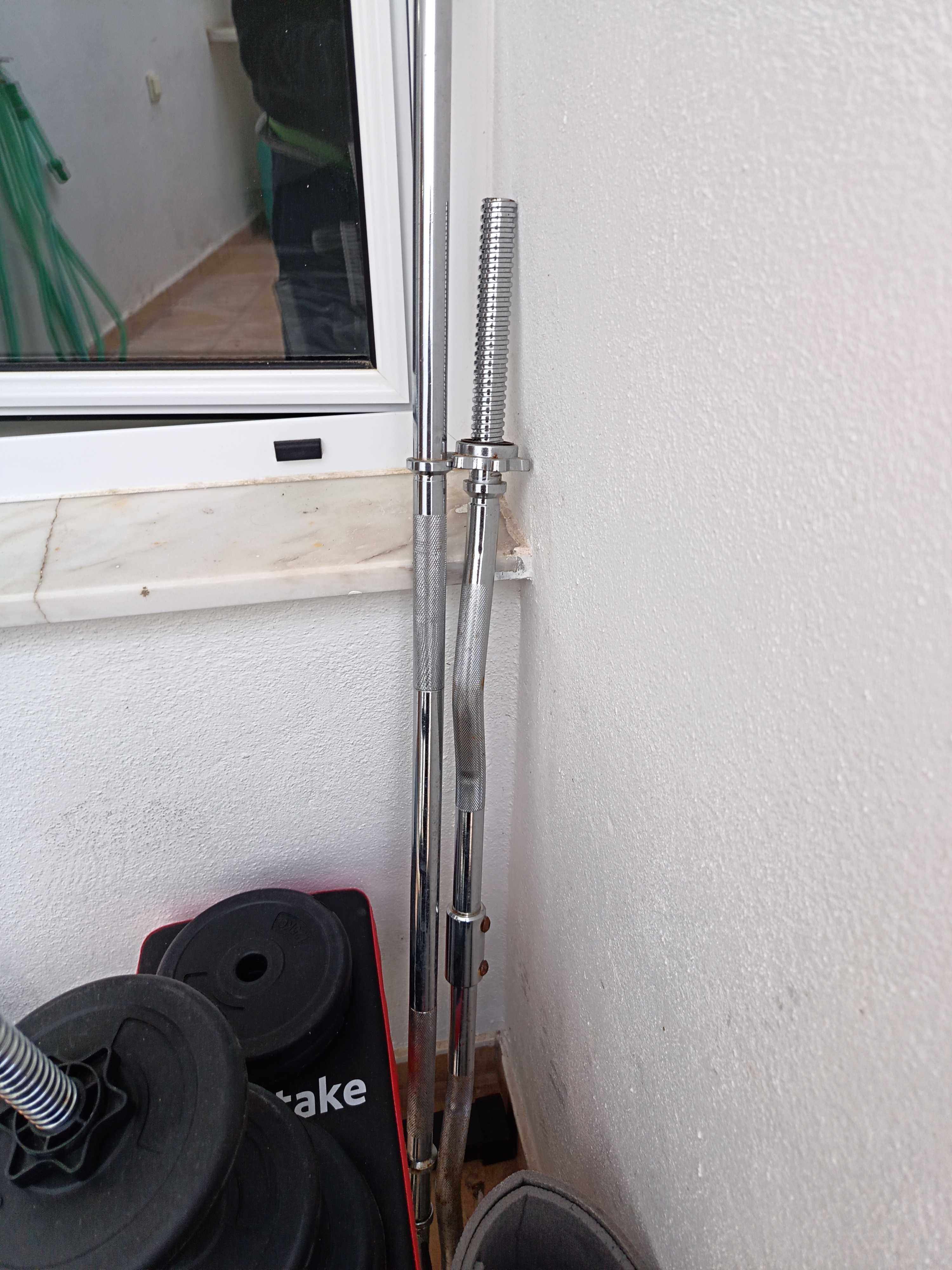 KIT COMPLETO DE MUSCULAÇÃO - À venda, como novo - €290