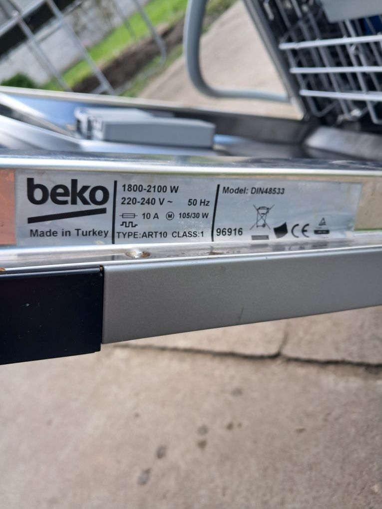 Zmywarka Beko DIN 48533 do zabudowy