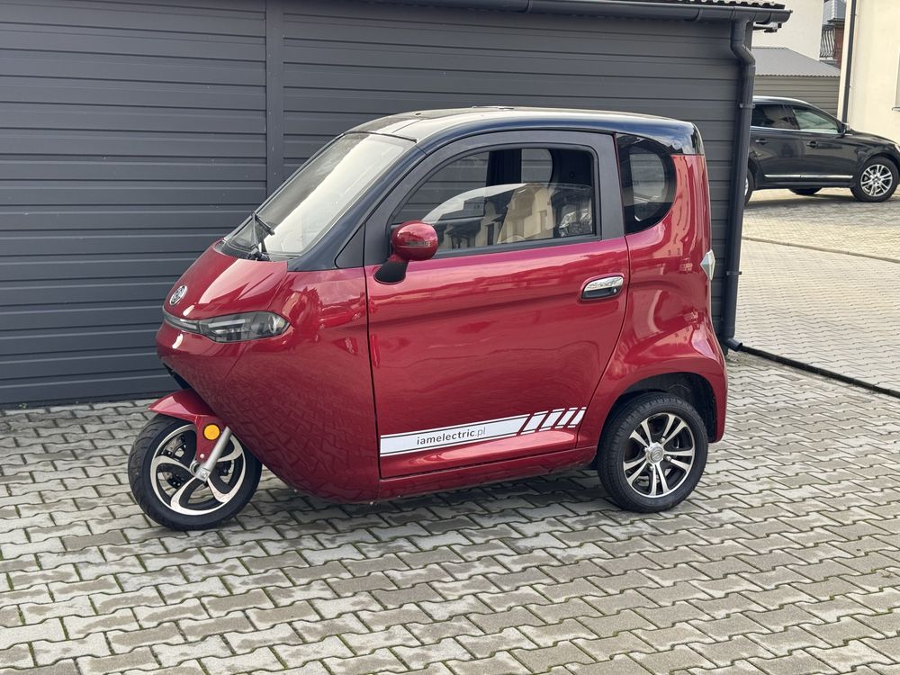 Motorower elektryczny trójkołowy zabudowany NEMO 2.0 - iamelectrlic