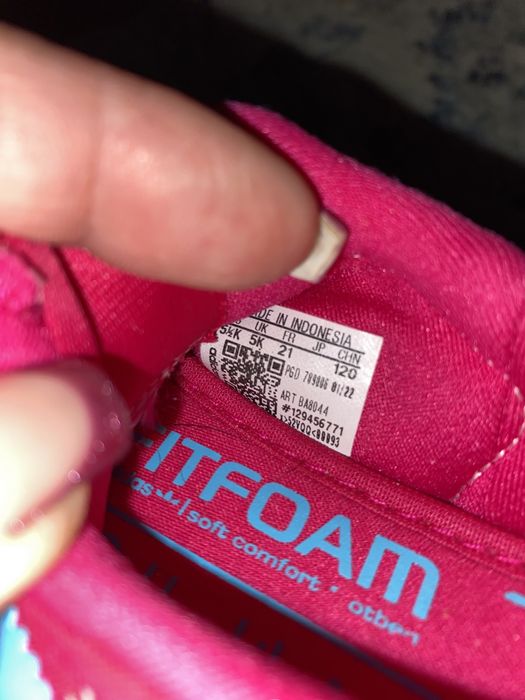 Tenis Adidas menina tam 21