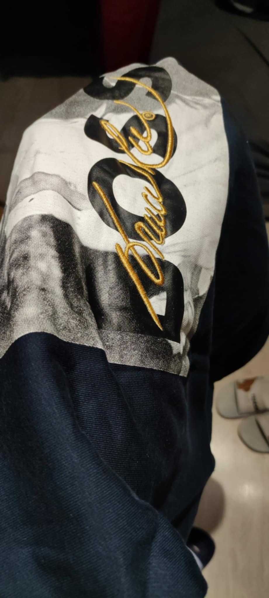 Nowa męska bluza granatowa Hugo Boss rozmiar L model Bruce Lee
