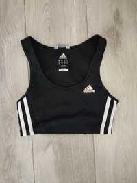 Top sportowy biustonosz adidas clima.