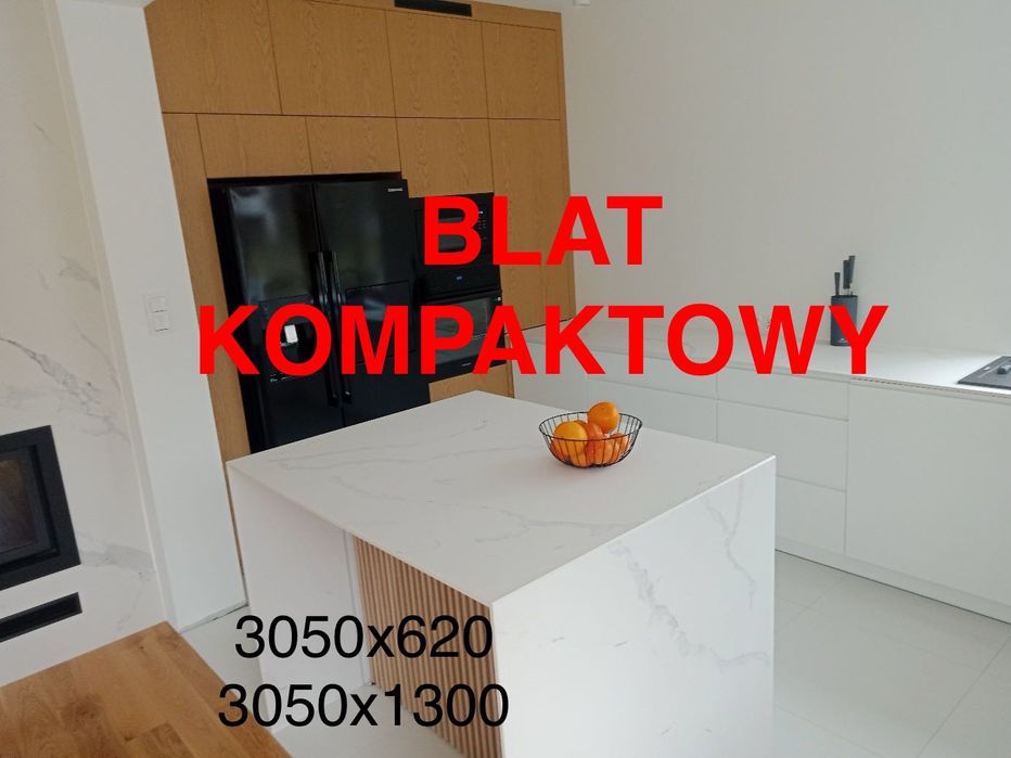 Blaty kuchenne, Blaty kompaktow Biały Slim ,15,12,10,8,6mm HPL Biały