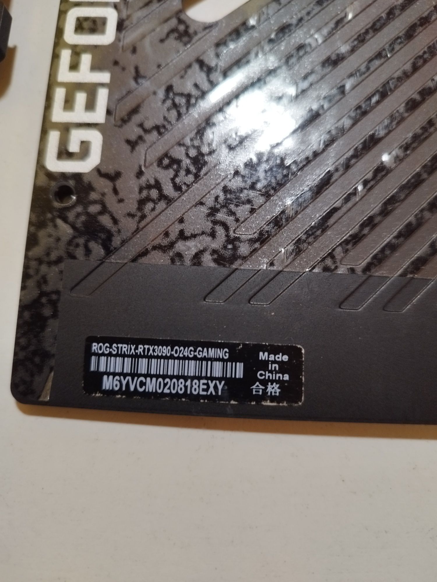 Chłodzenie karty graficznej RTX 3090 Asus Rog Strix