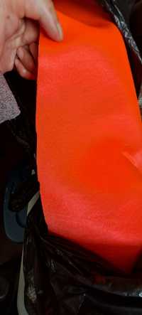 Tecido esponja laranja florescente