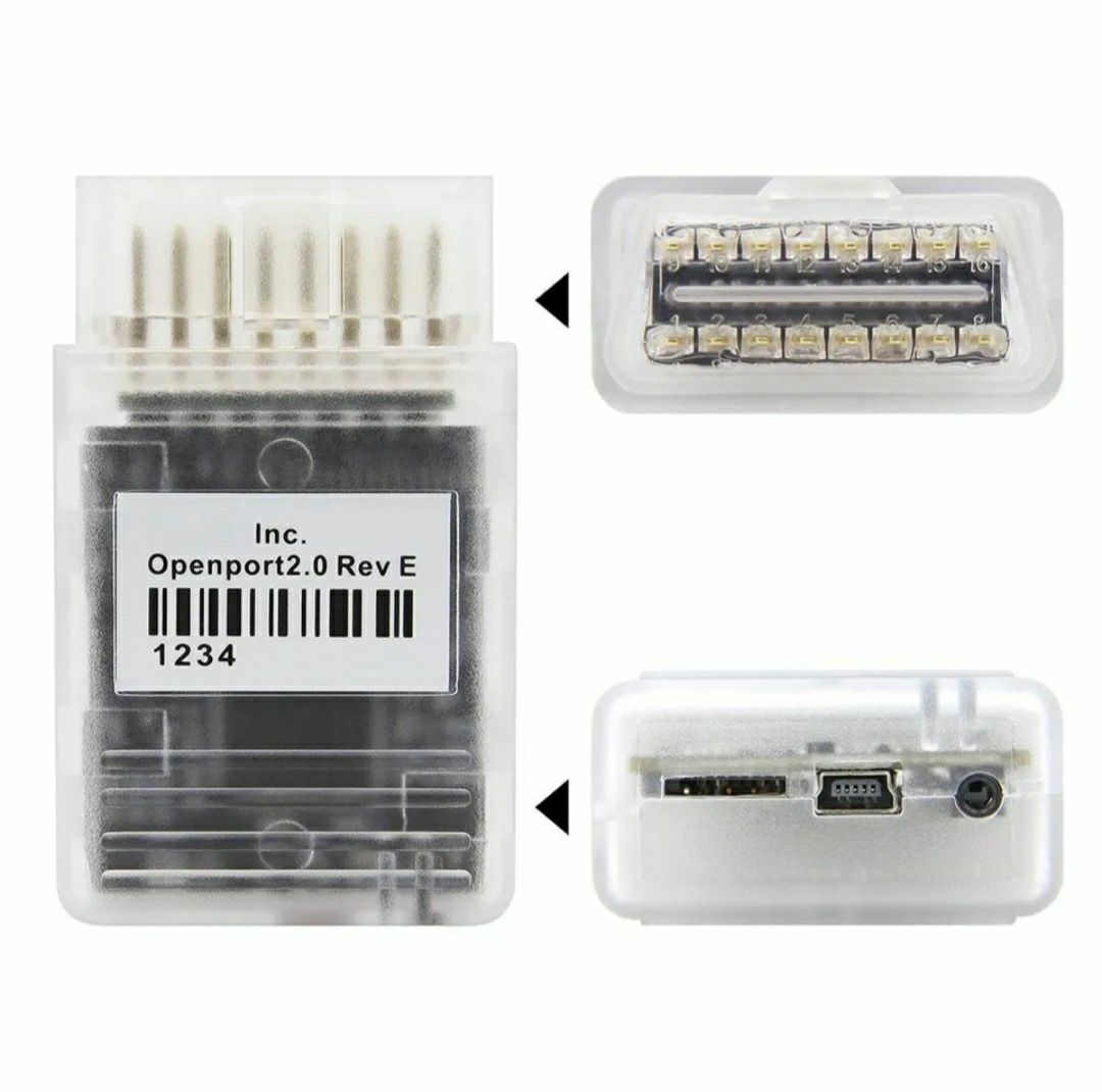 OpenPort Tactrix 2.0 J2534 программатор